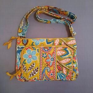 VTG Vera Bradley Retired Provencal Pattern Cassidy Shoulder Bag Adjustable Strap